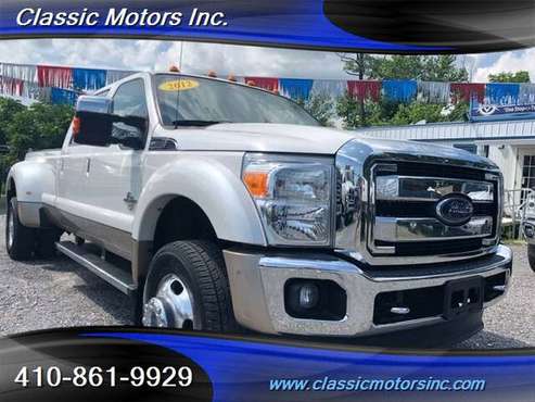 2012 Ford F-450 Crew Cab Lariat 4X4 DRW 1-OWNER!!!! LOADED!!!! for sale in Westminster, PA