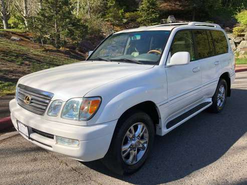 2004 Lexus LX470 4WD - Navigation, Low Miles, Clean title, 3rd Row for sale in Kirkland, WA