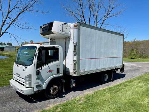 2011 Isuzu NPR Refrigerated Truck for sale in Maryland Line, MD