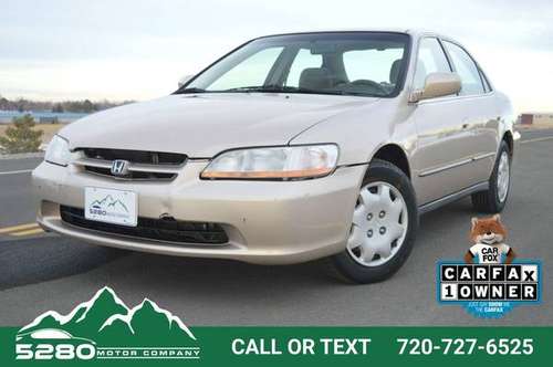 2000 Honda Accord LX PERFECT COMMUTER 1-OWNER WITH LOW MILES - cars for sale in Longmont, CO