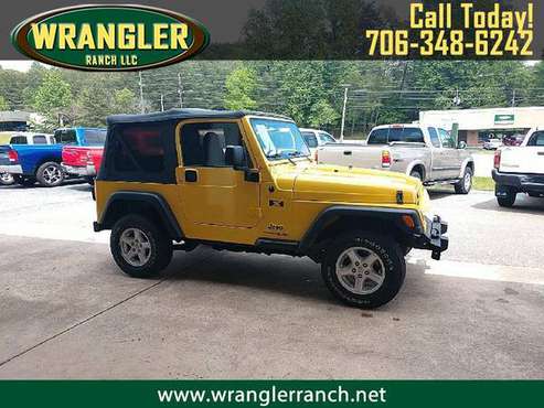 2006 Jeep Wrangler X - - by dealer - vehicle for sale in Cleveland, GA