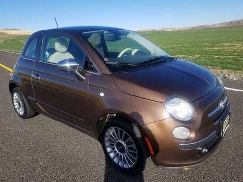 2012 Fiat 500 Lounge 1-OWNER 60K ML. BOSE SYS*LG ROOF*LOADED!! for sale in MANSFIELD, OR