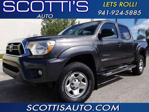 2012 Toyota Tacoma PreRunner DOUBLE CAB~ LOW MILES~ 1-OWNER~ GREAT... for sale in Sarasota, FL