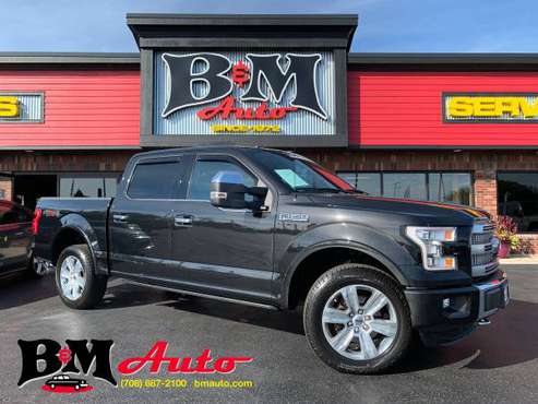 2015 Ford F-150 Platinum Crew Cab 4WD - Loaded - Only 78,000 miles! for sale in Oak Forest, IL