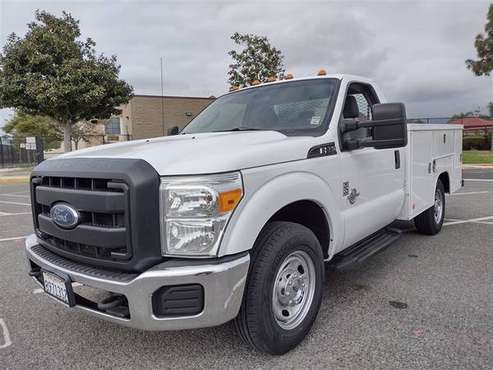 2015 Ford F350 utility 6 7L Diesel, 4 brand new tires! - cars & for sale in Santa Ana, CA
