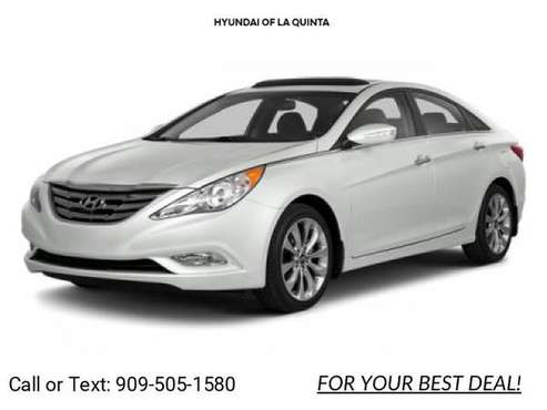 2013 Hyundai Sonata Limited PZEV hatchback White for sale in La Quinta, CA