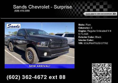 2018 Ram 1500 *Save MORE!* - cars & trucks - by dealer - vehicle... for sale in Surprise, AZ