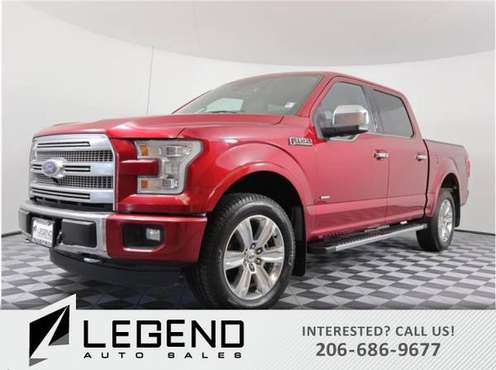 2015 Ford F-150 Truck F150 Platinum Pickup 4D 5 1/2 ft Ford F 150 for sale in Burien, WA