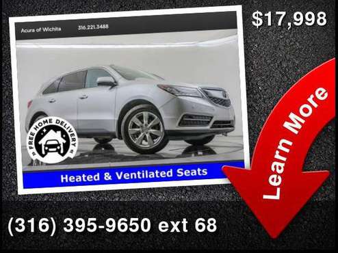 2014 Acura MDX Advanced Package - cars & trucks - by dealer -... for sale in Wichita, MO