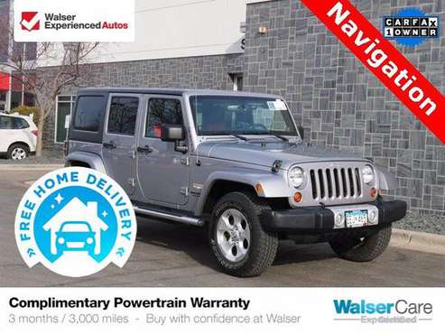 2013 Jeep Wrangler Unlimited Sahara - - by dealer for sale in Burnsville, MN