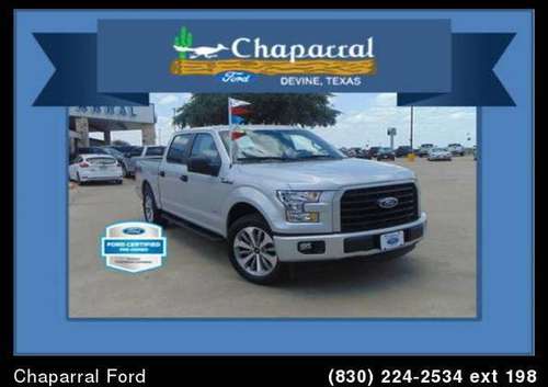 2017 Ford F-150 XLT CREW CAB (Mileage: 53,591)Ford Certified for sale in Devine, TX
