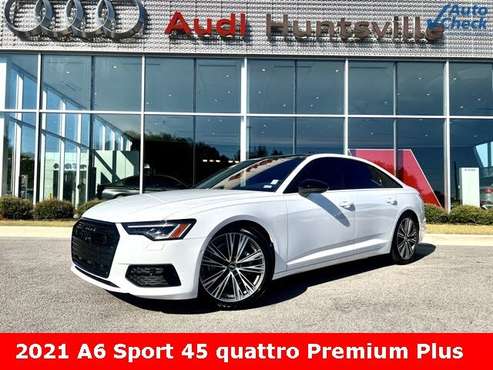 2021 Audi A6 3.0T quattro Premium Plus Sedan AWD for sale in Huntsville, AL