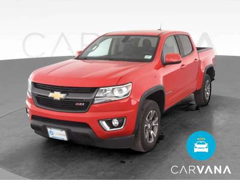 2015 Chevy Chevrolet Colorado Crew Cab Z71 Pickup 4D 5 ft pickup Red... for sale in Columbia, MO