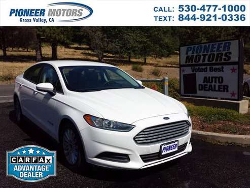 2014 Ford Fusion Hybrid S - - by dealer - vehicle for sale in Grass Valley, NV