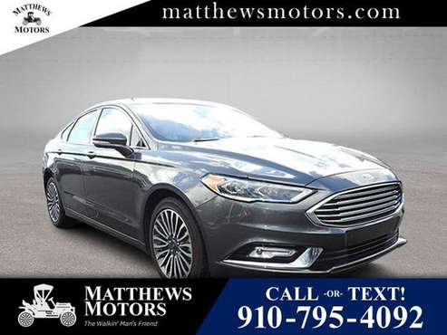 2018 Ford Fusion Titanium AWD w/ Sunroof for sale in Wilmington, NC