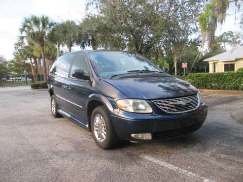 2002 CHRYSLER TOWN & COUNTRY WHEELCHAIR ACCESSIBLE VAN - cars &... for sale in Ormond Beach, FL