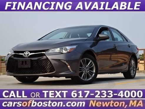 2016 TOYOTA CAMRY SE SPECIAL SPORT EDITION ONE OWNER 36k ↑ GREAT DEAL for sale in Newton, MA