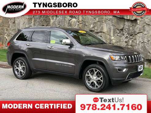 2019 Jeep Grand Cherokee Limited - cars & trucks - by dealer -... for sale in Tyngsboro, MA