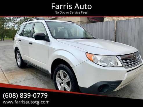 2011 Subaru Forester 2.5X AWD 1 Owner No Rust Southern Owned Clean! for sale in Cottage Grove, WI
