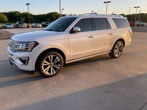 2019 Ford Expedition MAX Platinum - - by dealer for sale in Pilot Point, TX