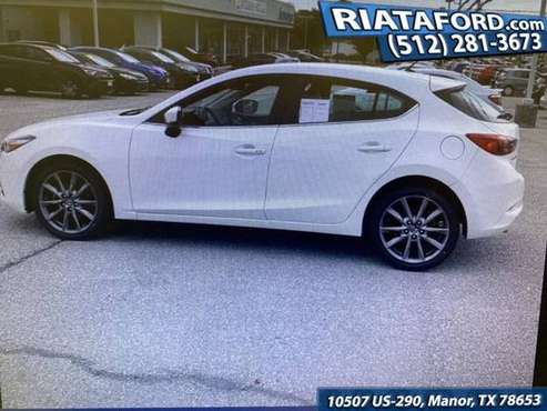 2018 Mazda Mazda3 5-Door White FOR SALE - MUST SEE! - cars & for sale in Manor, TX