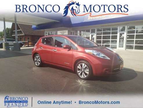 2013 Nissan LEAF SL - cars & trucks - by dealer - vehicle automotive... for sale in Boise, ID