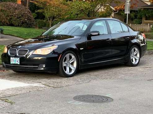 2009 BMW 528i 66k BLK Local Clean Carfax for sale in Portland, OR
