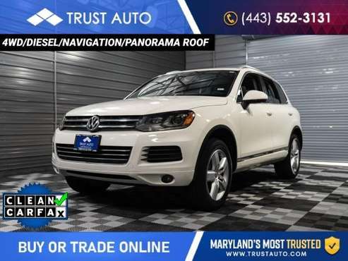 2011 Volkswagen Touareg Lux for sale in Sykesville, MD