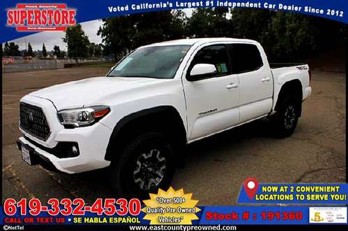 2018 TOYOTA TACOMA TRD OFFROAD TRUCK-EZ FINANCING-LOW DOWN! for sale in El Cajon, CA