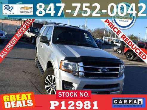 ✔️2016 Ford Expedition XLT 4WD Bad Credit Ok EMPLOYEE PRICES - cars... for sale in Fox_Lake, IL