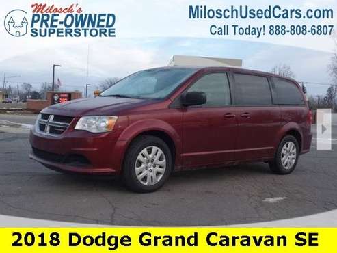 2018 Dodge Grand Caravan SE - - by dealer - vehicle for sale in Lake Orion, MI