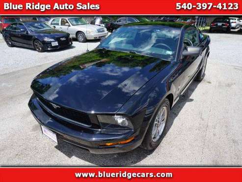 2005 Ford Mustang V6 Deluxe Coupe - ALL CREDIT WELCOME! for sale in Roanoke, VA
