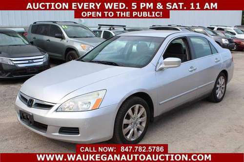 2007 *HONDA* *ACCORD* SPECIAL EDITION 3.0L V6 ALLOY GOOD TIRES 055149 for sale in WAUKEGAN, WI