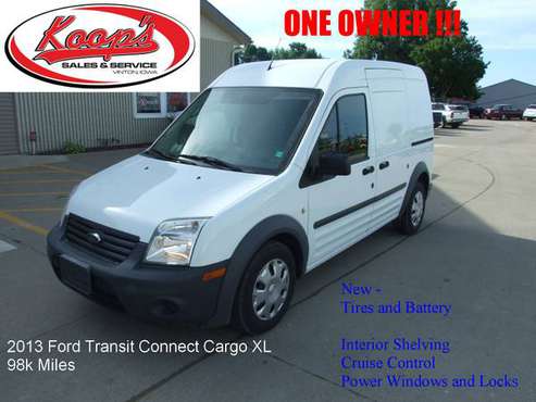 2013 Ford Transit Connect Cargo- 1 Owner - Interior Shelving & more! for sale in Vinton, IA