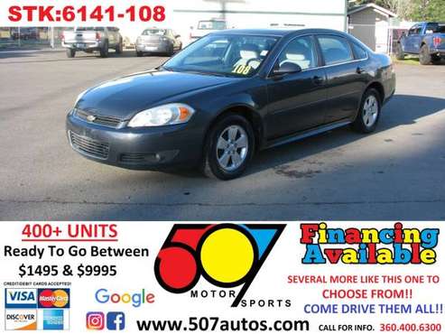 2010 Chevrolet Impala 4dr Sdn LT - - by dealer for sale in Roy, WA