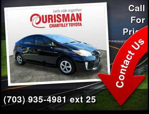 2013 Toyota Prius Three**Ask About Our LIFETIME Warranty** Call For... for sale in CHANTILLY, District Of Columbia