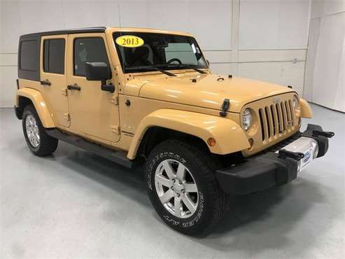 2013 Jeep Wrangler Unlimited Sahara with - cars & trucks - by dealer... for sale in Wapakoneta, OH