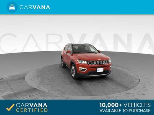 2017 Jeep Compass All New Limited Sport Utility 4D suv RED - FINANCE for sale in Downey, CA