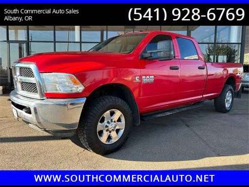 2014 RAM Pickup 3500 Tradesman 4x4 Crew Cab 8 ft Longbed! - cars & for sale in Albany, OR