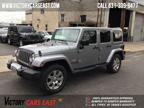 2013 Jeep Wrangler Unlimited 4WD 4dr Sahara - cars & trucks - by... for sale in Huntington, NY
