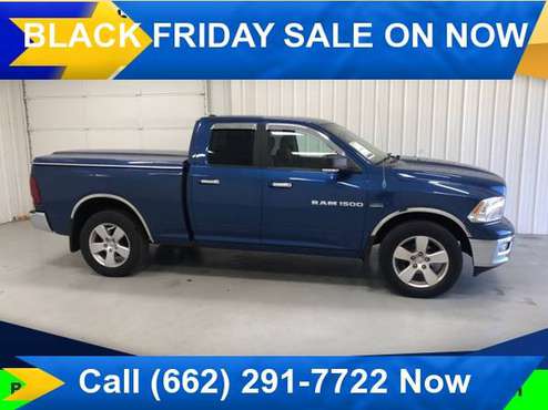 2011 Dodge RAM 1500 Big Horn V8 Quad Cab 4X4 Pickup Truck for sale -... for sale in Ripley, MS