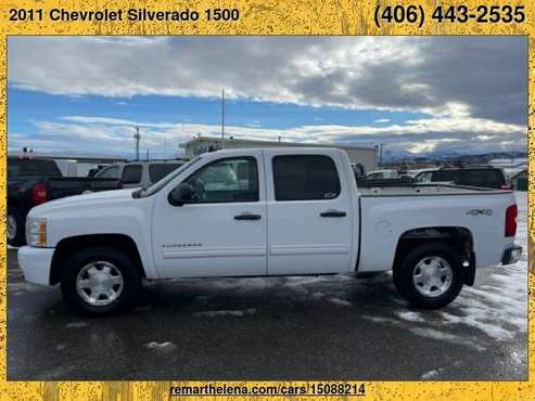 2011 Chevrolet Silverado 1500 4WD Crew Cab LT - - by for sale in Helena, MT
