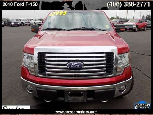 2010 Ford F-150, 1 OWNER, NEW TIRES for sale in Belgrade, MT