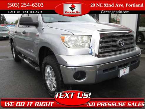 2008 Toyota Tundra CrewMax SR5 Pickup 4D 5 1/2 ft Cars and Trucks for sale in Portland, OR