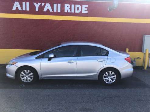 2012 Honda Civic LX 4dr Sedan 5A **Home of the $49 Payment** - cars... for sale in Winston Salem, NC