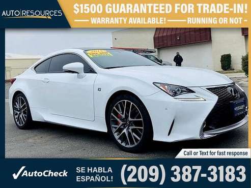 2015 Lexus RC RC 350 Coupe 2D - - by dealer - vehicle for sale in Merced, CA