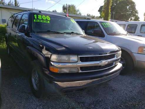 2003 CHEVY SUBURBAN LT SUV**LEATHER**COLD AC**ALLOY WHEELS**MUST SEE** for sale in FT.PIERCE, FL