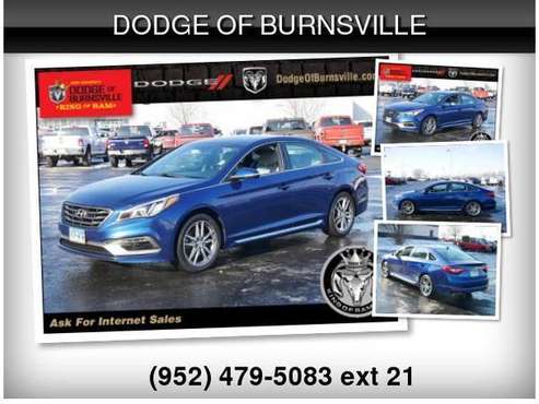 2017 Hyundai Sonata Sport 2 0T 1, 000 Down Deliver s! - cars & for sale in Burnsville, MN