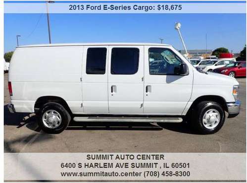 2013 Ford Econoline E-250 Work Van 41,260 Miles Warranty for sale in Summit Argo, IL