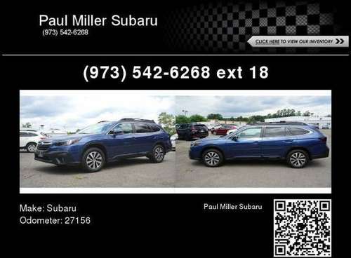 2020 Subaru Outback Premium - - by dealer - vehicle for sale in Parsippany, NJ